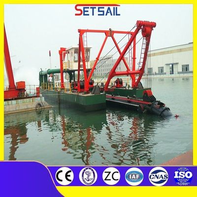 Set Vela con CCS Cutter Suction Dredger in piastra di acciaio personalizzato tipo acciaio marino