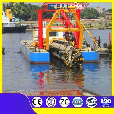 Set Vela con CCS Cutter Suction Dredger in piastra di acciaio personalizzato tipo acciaio marino