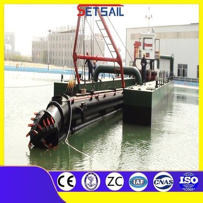 Set Vela con CCS Cutter Suction Dredger in piastra di acciaio personalizzato tipo acciaio marino