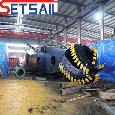 Dredger di sabbia di mare a aspirazione da 20 pollici con alimentazione diesel Servizio post-vendita a vita