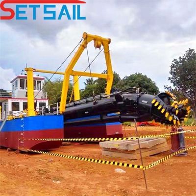5000 metri cubi di flusso d'acqua QHCSD-441 Scavatrice di aspirazione da 20 pollici per l'estrazione della sabbia