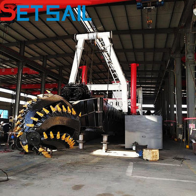 Macchine per l'estrazione di minerali Tagliatore Dredger a aspirazione QHCSD-444 con slot CTS