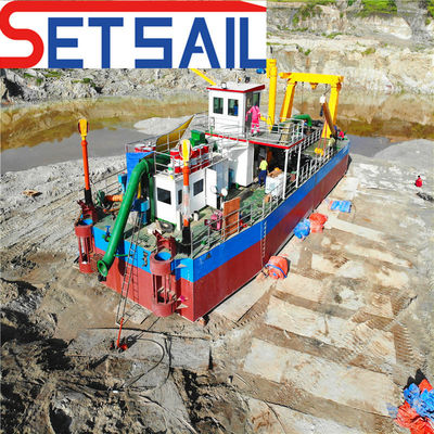 Dredger di sabbia a aspirazione da 20 pollici per sabbia di bocca del mare Potenza diesel e tipo ciclone