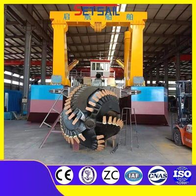 16-65m Lunghezza D-1 Shijiazhuang Kingda Sand Pump Cutter Suction Dredger per l'estrazione della sabbia