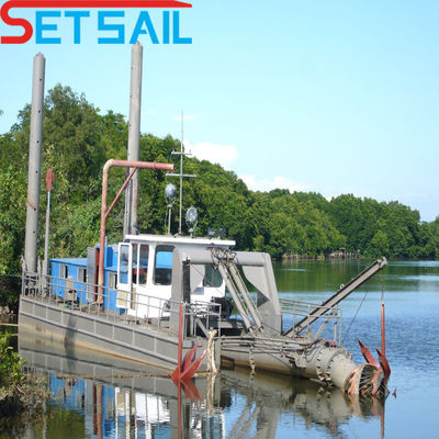 Dredger idraulico da 20 pollici per il taglio del fiume per aspirazione su richiesta personalizzata e piastra laterale da 10 mm