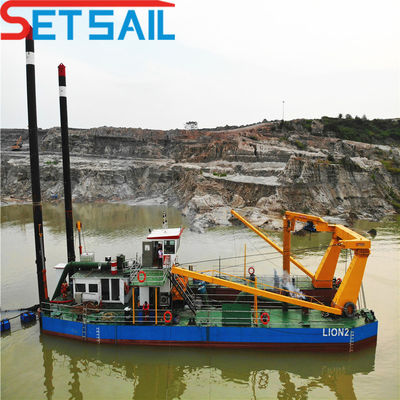 Dredger di aspirazione da 20 pollici con profondità di dragaggio di 15 metri da diretto