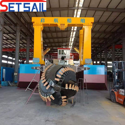 Dredger di fango ad aspirazione per progetti di dragaggio
