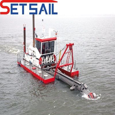 US Cummins Diesel Engine 18 Inch Cutter Suction Dredger con rimborsi di ritorno del carrello