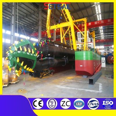 Tipologia ciclone Hydrocyclone Cutter Suction Dredger per il dragaggio di sabbia fluviale in modo efficiente