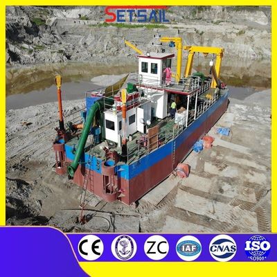 Tipologia ciclone Hydrocyclone Cutter Suction Dredger per il dragaggio di sabbia fluviale in modo efficiente