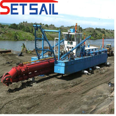 18 pollici QHCSD-485 Cutter Suction Dredger per il dragaggio di sabbia in progetti su larga scala