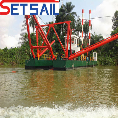 Dredger a aspirazione da 18 pollici con motore idraulico Peso lordo 230000.000kg