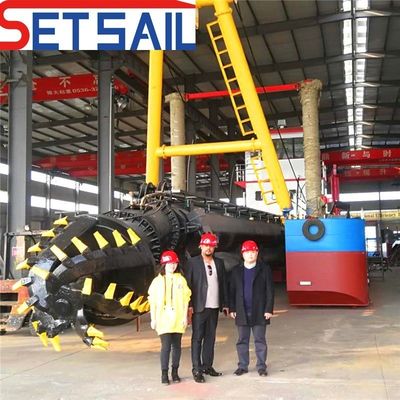 Dredger a aspirazione a taglio da 24 pollici per dragaggio e bonifica dotato di slot CTN