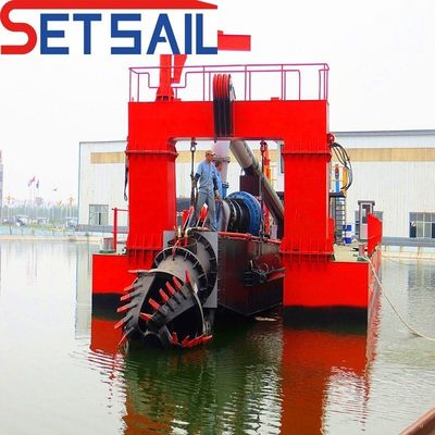 Dredger a aspirazione a taglio da 24 pollici per dragaggio e bonifica dotato di slot CTN