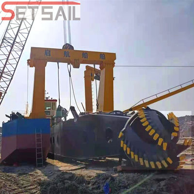 QH-D91 Tipo di slot CTN Tuttatore di sabbia fluviale Testa di dragaglio per operazioni di scavo di sabbia