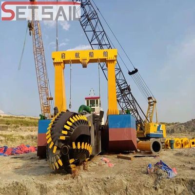 Dredger idraulico versatile per l'estrazione della sabbia per motori di posta fluviali e offshore 1193