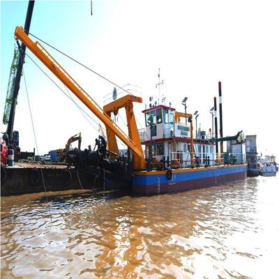 20 Inch River Sand Pump Cutter Dredger a aspirazione a getto con generatore a 50 kW