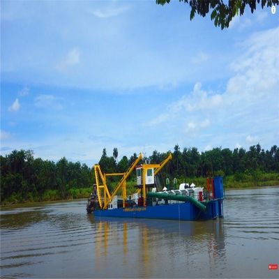 20 Inch River Sand Pump Cutter Dredger a aspirazione a getto con generatore a 50 kW