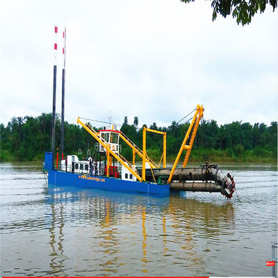 20 Inch River Sand Pump Cutter Dredger a aspirazione a getto con generatore a 50 kW