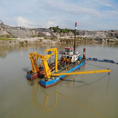 Dredger di sabbia da 20 pollici in Bangladesh con design personalizzato e distanza di scarico di 2000 metri