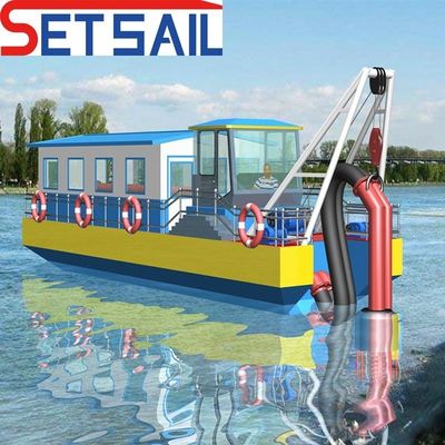 Dredger per il fango ad aspirazione a getto con pompa d'acqua ad alta pressione con potenza del motore principale da 75 kW a 2000 kW
