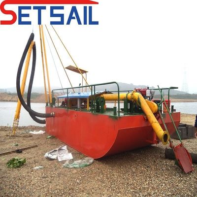 Dredger per l'estrazione della sabbia a getto a pagamento per la sabbia del fiume Max.