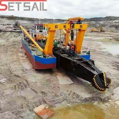 1342kw Potenza del motore principale 20 pollici Cutter Suction Dredger per l'estrazione di sabbia pesante