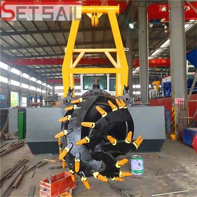 Dredger elettrico da 18 pollici con testa da 54 m e motore ausiliario da 582 kW
