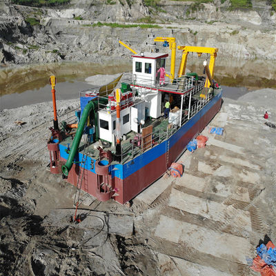 180000.000kg Peso lordo Tagliatore dragaglio ad aspirazione con capacità di potenza del motore di 1000m3/h