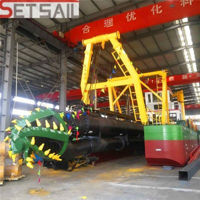 Diametro della testa di taglio 2000mm 18 pollici Capacità di tela 3500m3/h Scavatrice idraulica