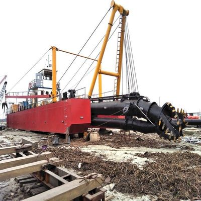 Dredger di aspirazione con capacità di 1000 m3/h e profondità di dragaggio di 20 m