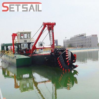 Scavatrice di sabbia da 20 pollici con potenza di testa di taglio di 260 kW e capacità di 1000 m3/h