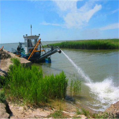 Dredger a aspirazione a getto di sabbia fluviale per il recupero dei terreni