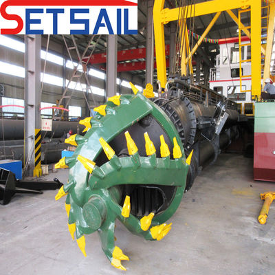 Capacità personalizzata da 26 pollici 1200m3/h Hydrocyclone Gravel Cutter Suction Tin Dredger