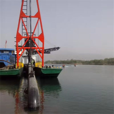 Dredger ad aspirazione a getto ad alta capacità con motore diesel Max. Capacità 100m3-2000m3