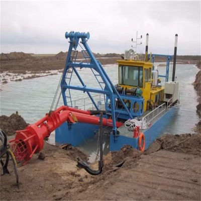 Profondezza massima di dragaggio 9-30m Motore diesel Tagliatore Suczione dragaggio Flusso d'acqua 540kw-5000kw