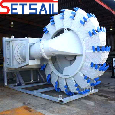 Siemens PLC Flow Water 2000m3 Scavatrice idraulica a ruote con larghezza totale da 5,2m a 12m