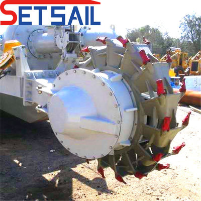 Siemens PLC Flow Water 2000m3 Scavatrice idraulica a ruote con larghezza totale da 5,2m a 12m