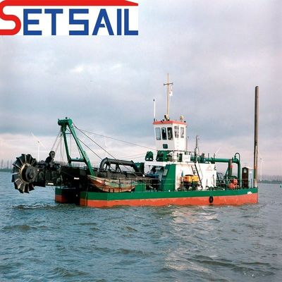 Dredger a secchi di sabbia idraulico completo e personalizzato con profondità di dragaggio da 8 m a 20 m
