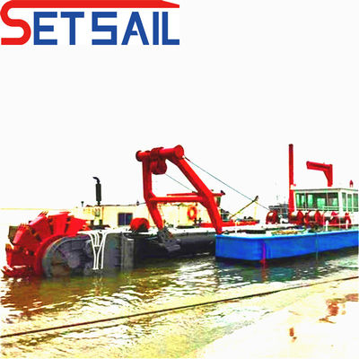 Dredger a secchio a ruote a controllo Siemens PLC per il dragaggio in laghi e serbatoi