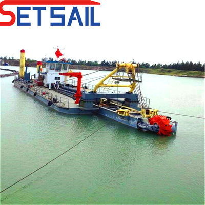 Dredger a secchio a ruote a controllo Siemens PLC per il dragaggio in laghi e serbatoi
