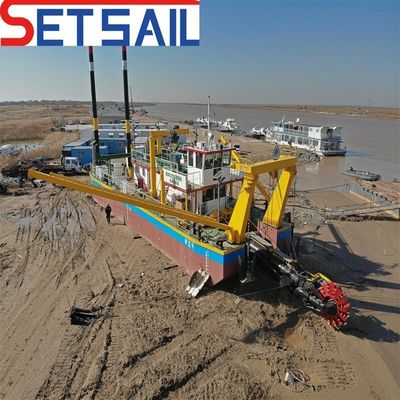 Siemens PLC Wheel Bucket Sand Dredger con sistema idraulico Rexroth prestazioni massime