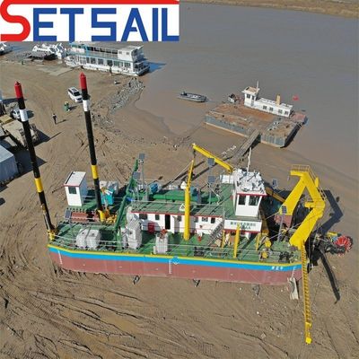 Dredger a gomma a pompa di sabbia fluviale con profondità di dragaggio da 8 a 20 m e valuta statunitense