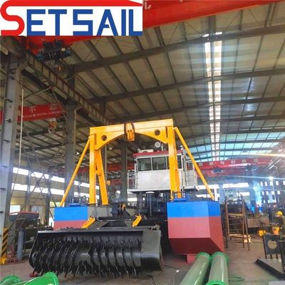 Pompia di sabbia tracciante Hopper Suction Mud Dredger per gli standard di prestazione