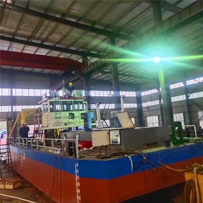 Dredger a ruota a secchio con flusso d'acqua da 800 m3 a 2000 m3 con trasporto di spud e elevata capacità