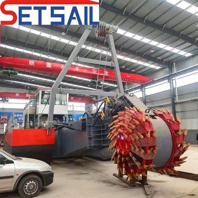 Potenza totale 224kw-2720kw Bucket Wheel Sand Mining Dredger per progetto di desalinizzazione