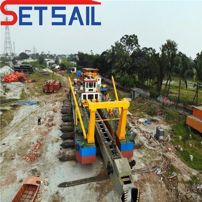 110kw-2000kw Motore Diesel Potenza Trailing Hopper Cutter Suction Dredger per 3 in 1