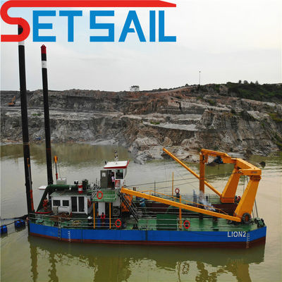 Dredger di aspirazione della sabbia da 22 pollici a motore diesel da 110 kW-2000 kW con personalizzazione