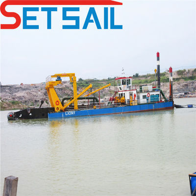 Dredger di aspirazione della sabbia da 22 pollici a motore diesel da 110 kW-2000 kW con personalizzazione