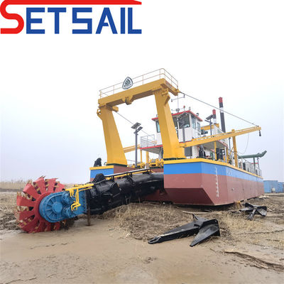 Dredger a ruote a secco per fango duro Potenza totale 224kw-2720kw e Siemens PLC